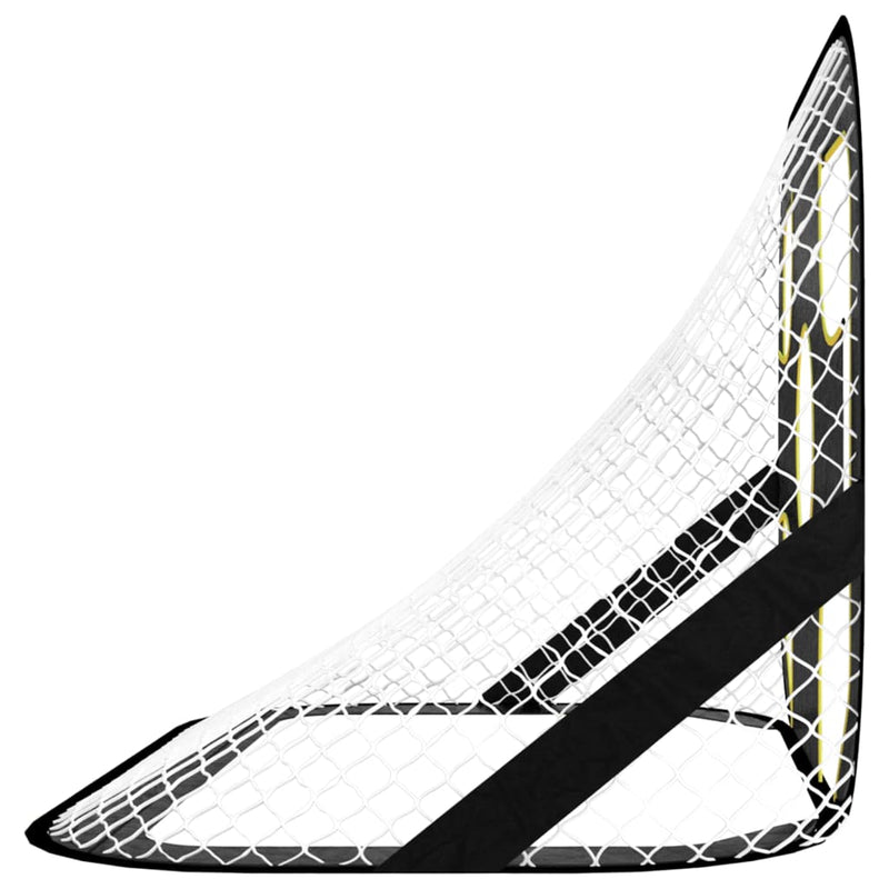 vidaXL poliészter hálós futballkapu céltáblával 120 x 80 x 80 cm