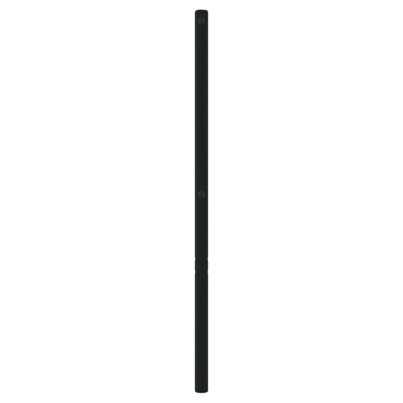 vidaXL fekete fém fejtámla 160 cm