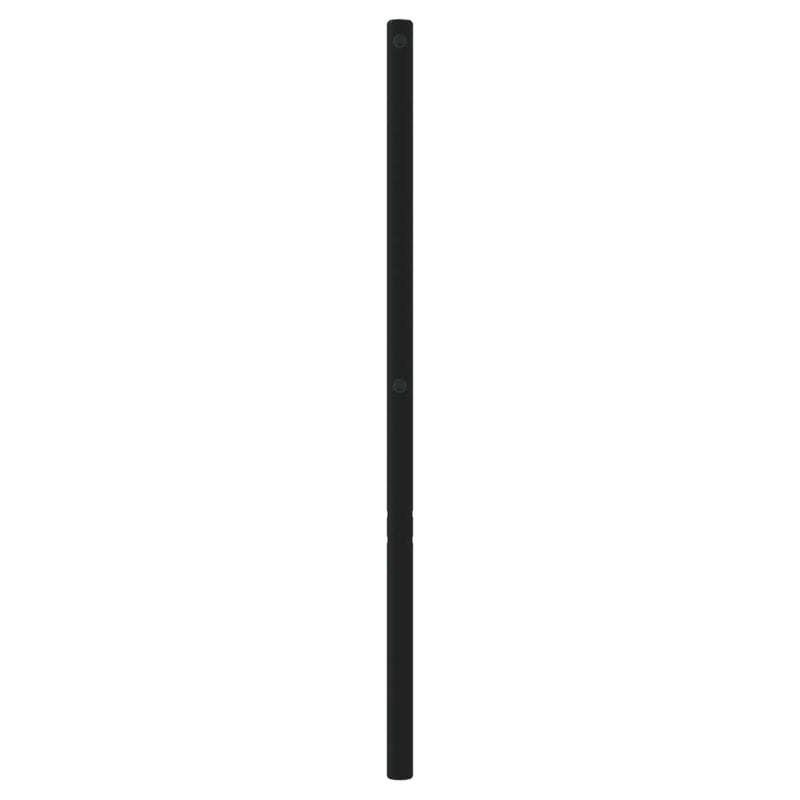 vidaXL fekete fém fejtámla 200 cm