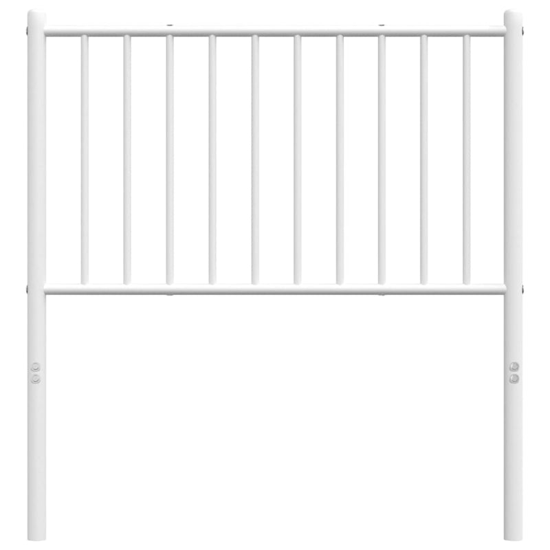 vidaXL fehér fém fejtámla 80 cm