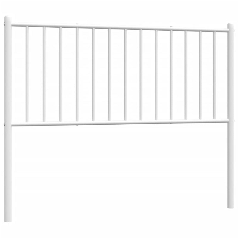 vidaXL fehér fém fejtámla 107 cm