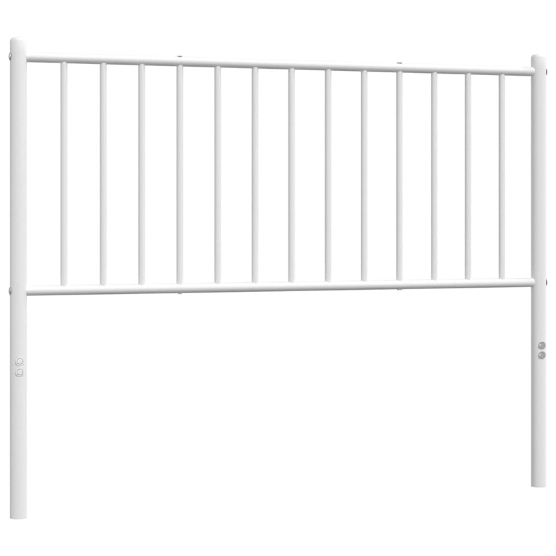 vidaXL fehér fém fejtámla 107 cm