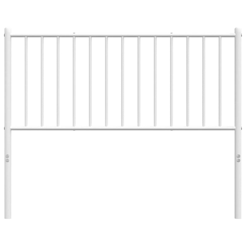 vidaXL fehér fém fejtámla 107 cm