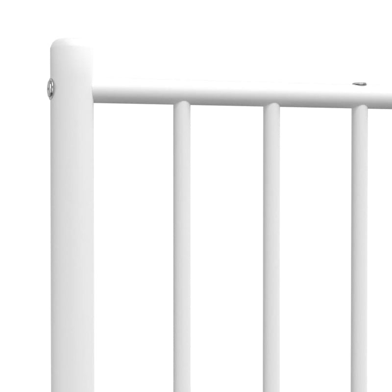 vidaXL fehér fém fejtámla 107 cm