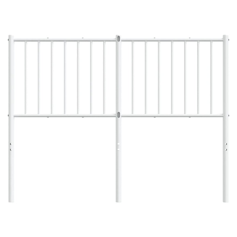 vidaXL fehér fém fejtámla 120 cm