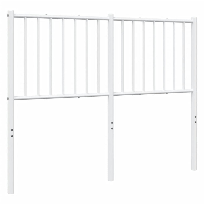 vidaXL fehér fém fejtámla 120 cm