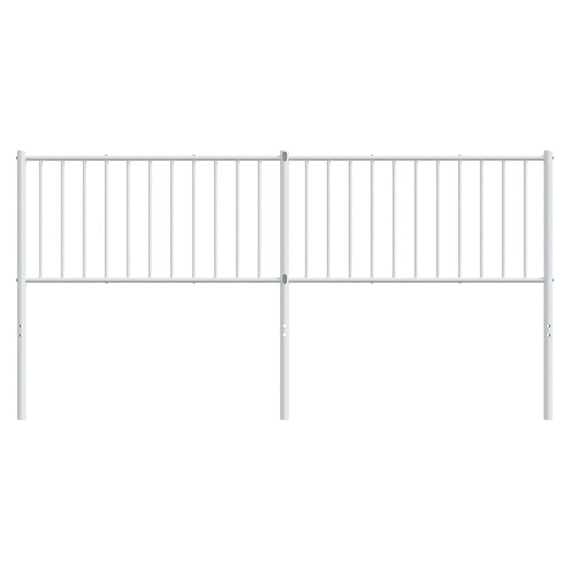 vidaXL fehér fém fejtámla 180 cm