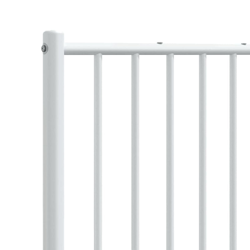 vidaXL fehér fém fejtámla 180 cm