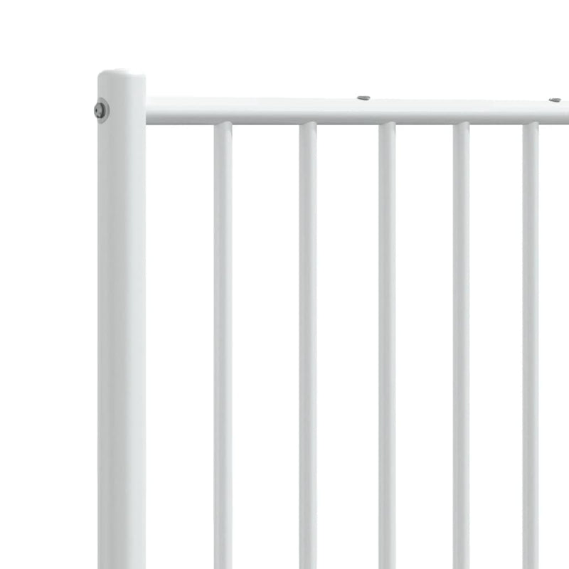 vidaXL fehér fém fejtámla 200 cm