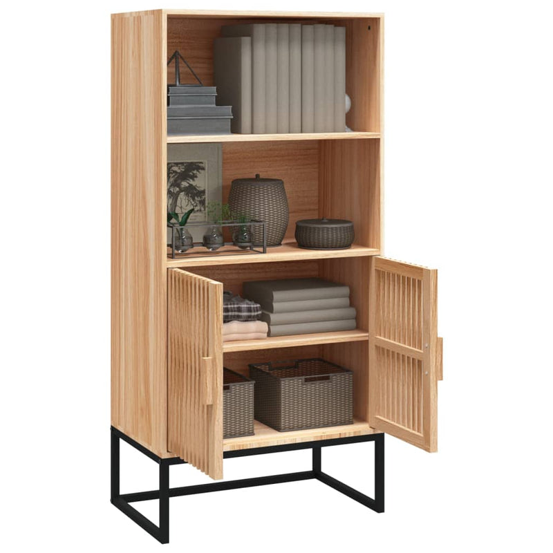 vidaXL szerelt fa magasszekrény 60x35x125 cm