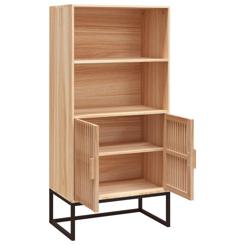 vidaXL szerelt fa magasszekrény 60x35x125 cm