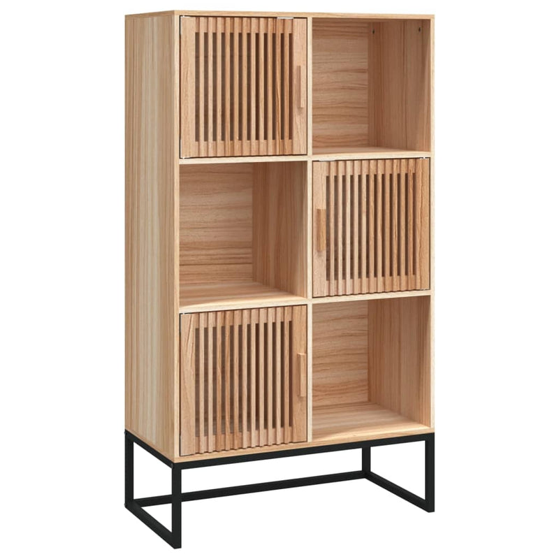 vidaXL szerelt fa magasszekrény 70x35x125 cm