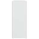 vidaXL fehér szerelt fa tálalószekrény 91x29,5x75 cm