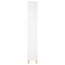 vidaXL fehér szerelt fa fürdőszobaszekrény 30 x 30 x 190 cm