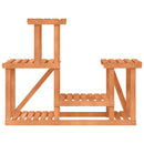 vidaXL tömör fenyőfa virágtartó állvány 90 x 25 x 73,5 cm