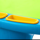 vidaXL polipropilén gyerek piknikpad 89,5x84,5x48 cm