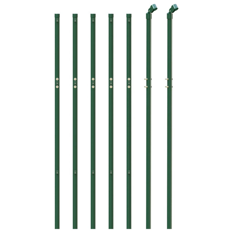 vidaXL zöld drótkerítés 1,1 x 10 m
