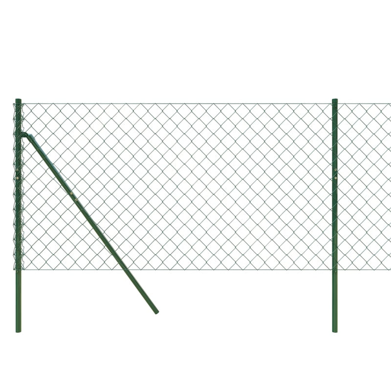vidaXL zöld drótkerítés 1,1 x 10 m