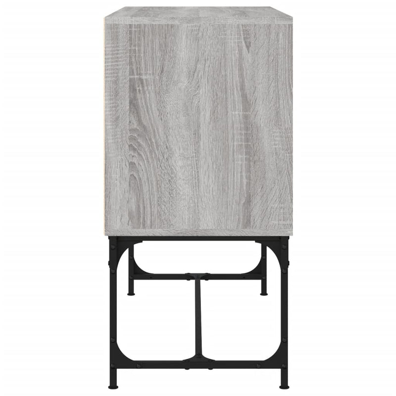 vidaXL szürke sonoma színű szerelt fa tálalószekrény 100x40x79,5 cm