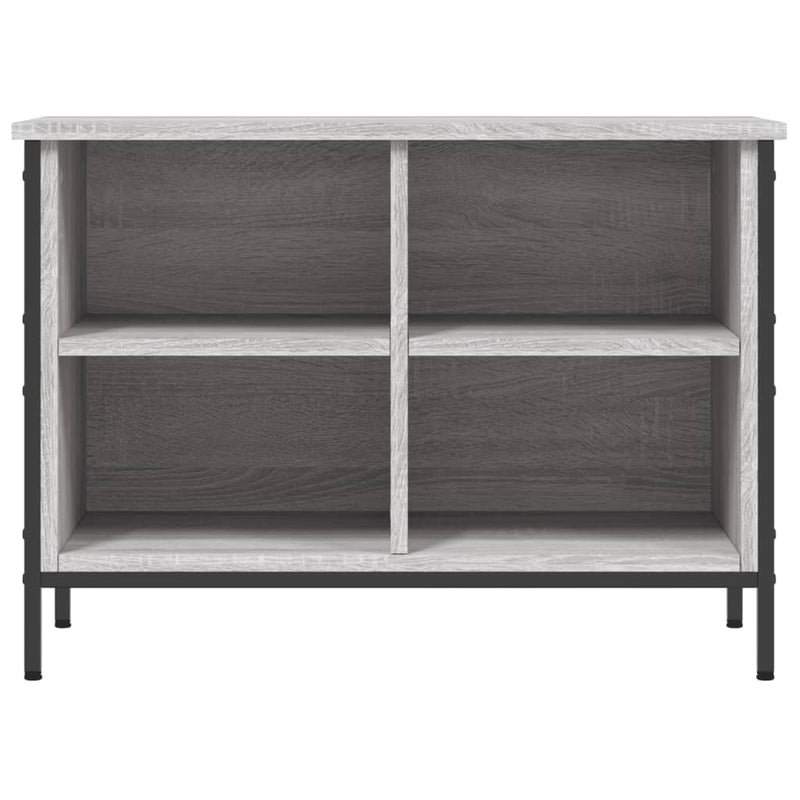 vidaXL szürke sonoma színű szerelt fa cipőszekrény 69x35x50 cm