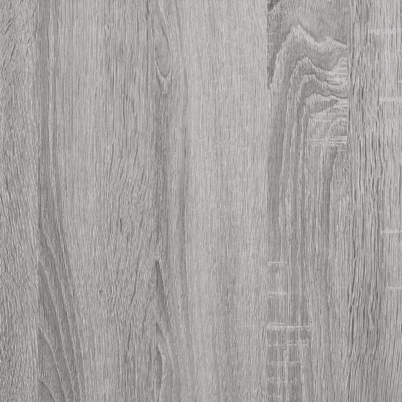 vidaXL szürke sonoma színű szerelt fa cipőszekrény 100x35x50 cm