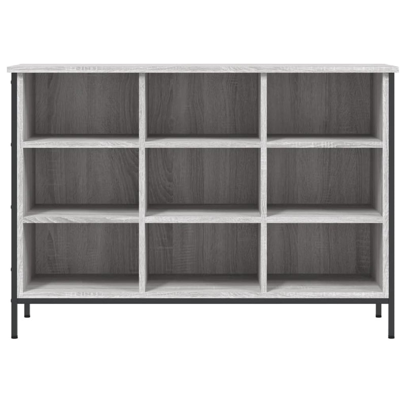 vidaXL szürke sonoma színű szerelt fa cipősszekrény 100x35x70 cm