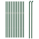 vidaXL zöld horganyzott acél drótkerítés 0,8 x 25 m