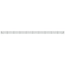 vidaXL zöld dróthálós kerítés illesztőperemmel 0,8x25 m