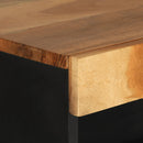 vidaXL tömör akácfa tálalószekrény 60 x 33 x 107 cm