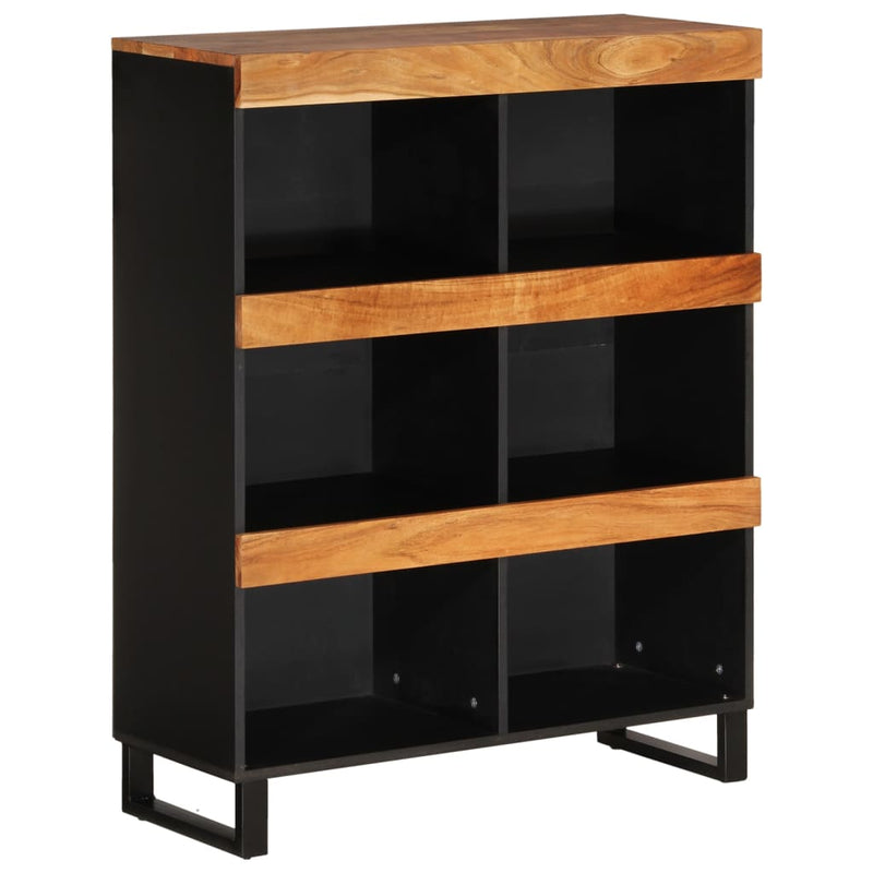 vidaXL tömör akácfa tálalószekrény 85 x 33 x 107 cm