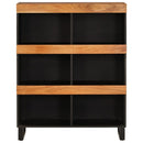 vidaXL tömör akácfa tálalószekrény 85 x 33 x 107 cm