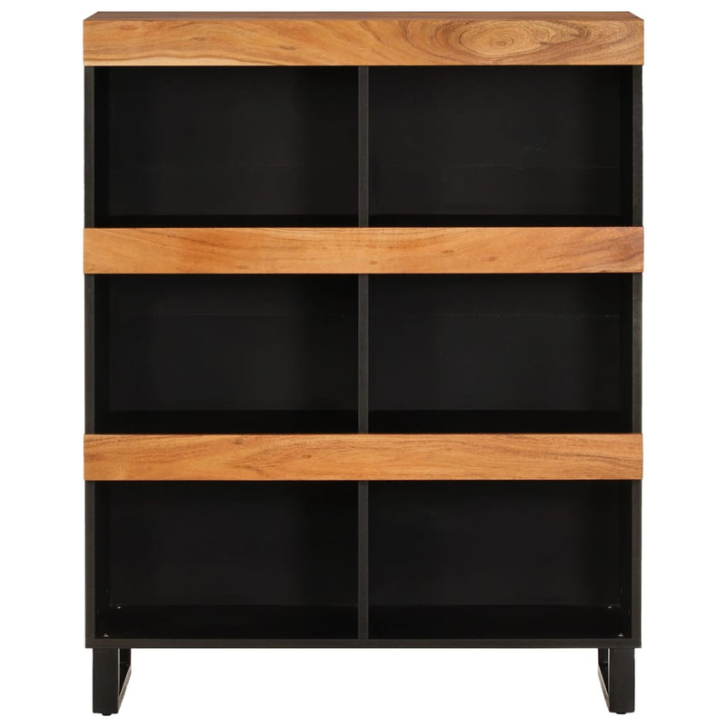 vidaXL tömör akácfa tálalószekrény 85 x 33 x 107 cm