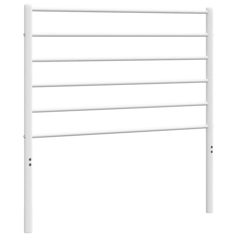 vidaXL fehér fém fejtámla 80 cm