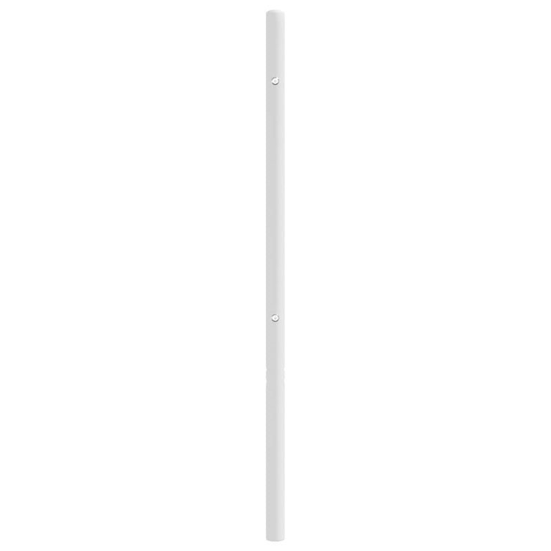 vidaXL fehér fém fejtámla 120 cm
