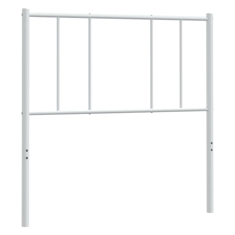 vidaXL fehér fém fejtámla 80 cm