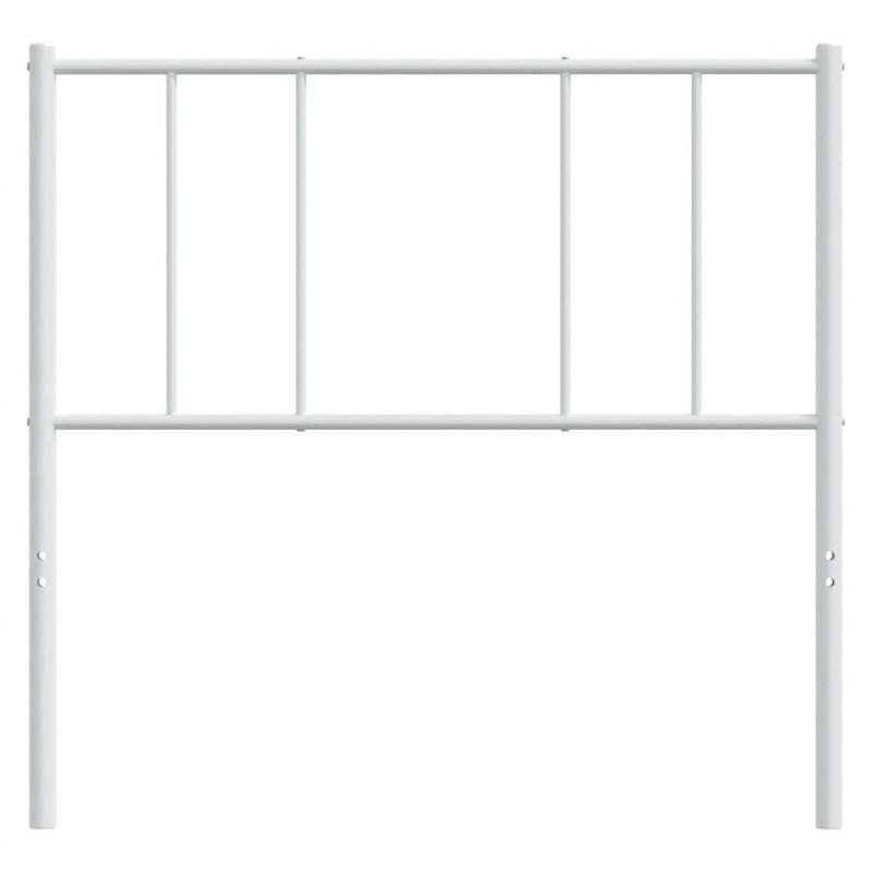 vidaXL fehér fém fejtámla 80 cm