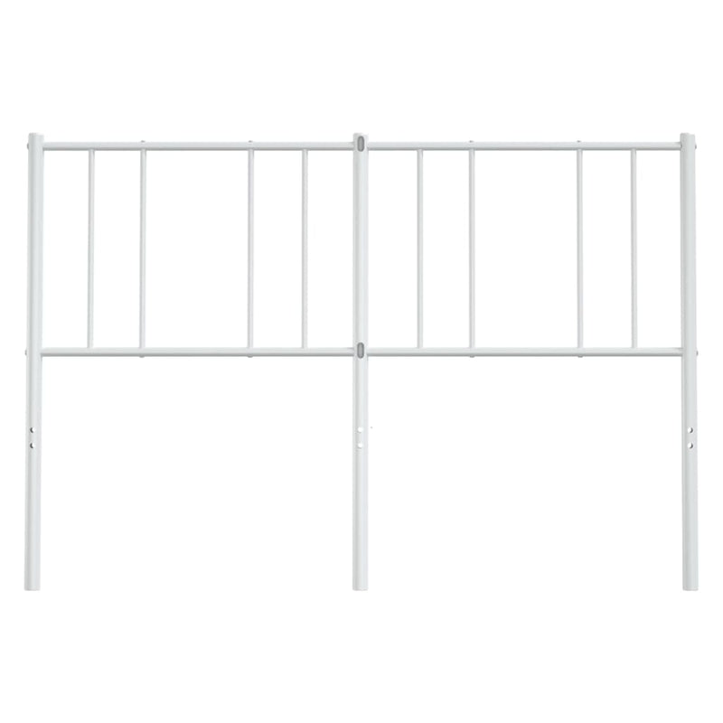 vidaXL fehér fém fejtámla 120 cm