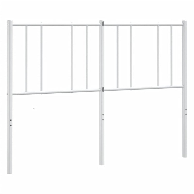 vidaXL fehér fém fejtámla 160 cm