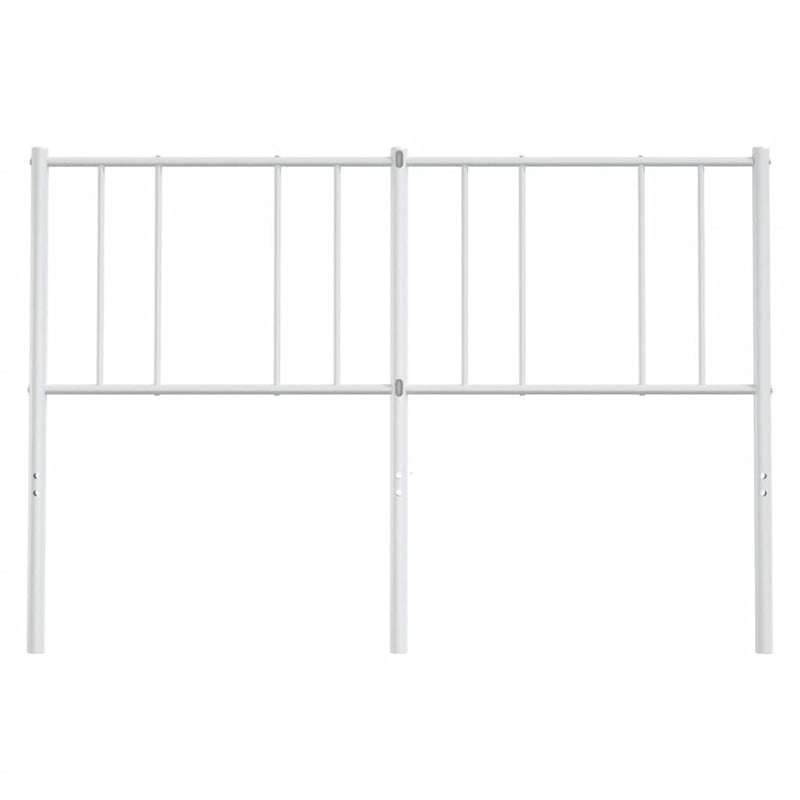 vidaXL fehér fém fejtámla 160 cm