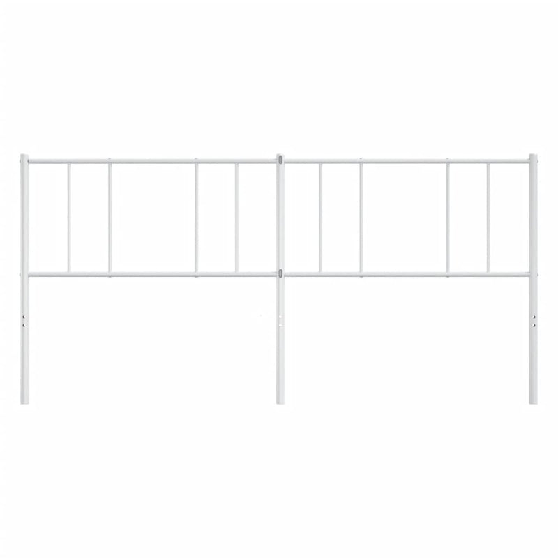 vidaXL fehér fém fejtámla 193 cm