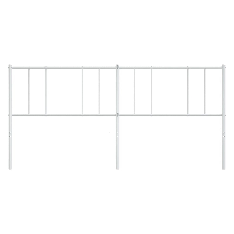 vidaXL fehér fém fejtámla 200 cm