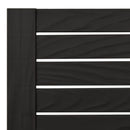 vidaXL 2 db fekete polipropilén napozóágy 155 x 58 x 83 cm