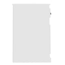 vidaXL fehér szerelt fa íróasztal fiókkal 115x50x75 cm