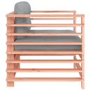 vidaXL 2 db tömör duglászfenyő kerti szék párnákkal