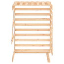 vidaXL tömör fenyőfa szemeteskuka tároló hosszabbító