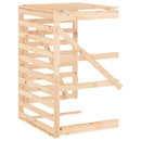 vidaXL tömör fenyőfa szemeteskuka tároló hosszabbító