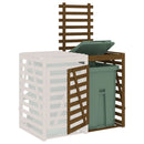 vidaXL mézbarna tömör fenyőfa szemeteskuka tároló hosszabbító