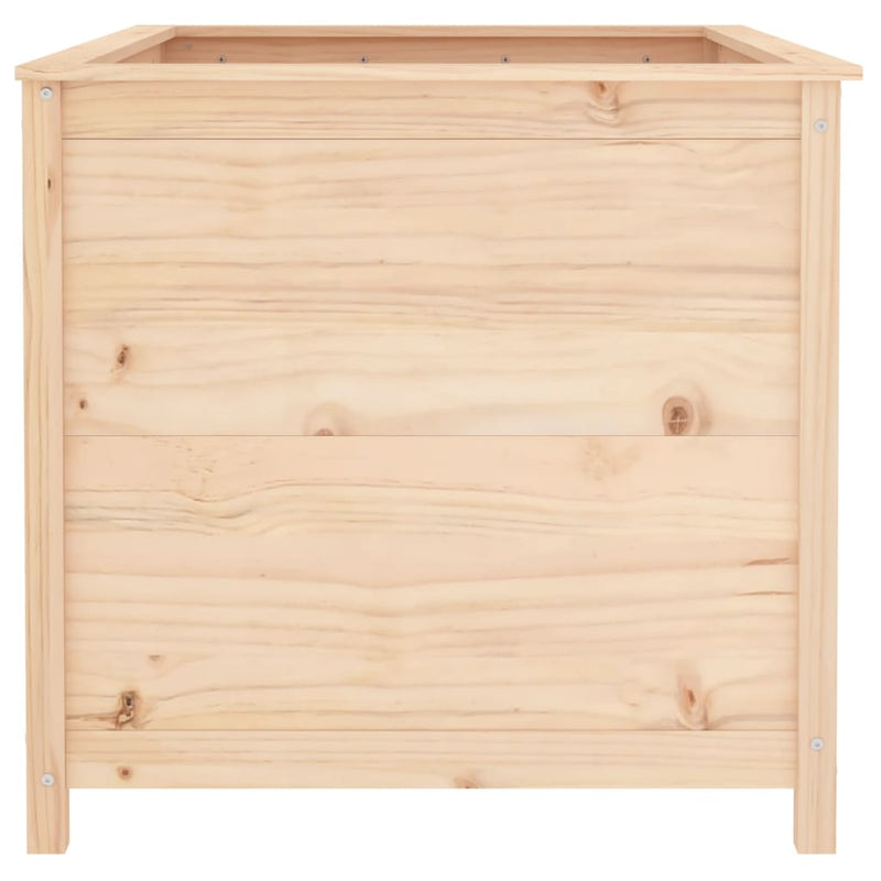 vidaXL tömör fenyőfa kerti magaságyás 119,5 x 82,5 x 78 cm