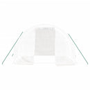 vidaXL fehér acélvázas melegház 6 m² 3 x 2 x 2 m