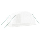 vidaXL fehér acélvázas melegház 8 m² 4 x 2 x 2 m